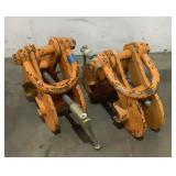 (2) 5 Ton Beam Clamps