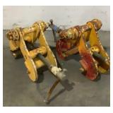 (2) 4 Ton Beam Clamps