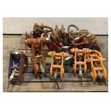 Beam Clamps, Plate Clamp, Flange Spacers