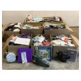 (8) Boxes Of Assorted Home Goods