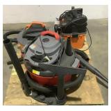 (3) Shop Vacuums