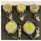 (5) Dyna-Lock Self Retracting Life Lines