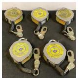 (5) Dyna-Lock Self Retracting Life Lines