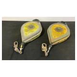 (2) Dyna-Lock Self Retracting Lifelines