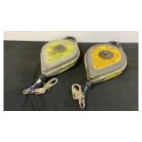 (2) Dyna-Lock Self Retracting Lifelines