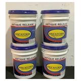 (4) 5 Gallon Buckets Of Antique Release Brickform