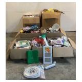 (7) Boxes Of Assorted Home Goods