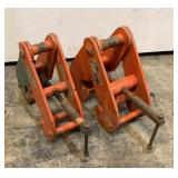 (2) Beam Clamps