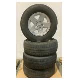(4) 5 Lug 17" Wheels w/ Tires