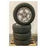 (4) 5 Lug 17" Wheels w/ Tires