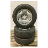(3) 6 Lug 17" Wheels w/ Tires