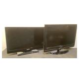 (2) 32" Flat Screen TV