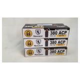 (3x the bid) Monarch Steel Case 380 ACP Ammo