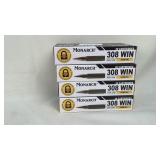 (4x the bid) Monarch Steel Case 308 Win Ammo
