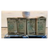 (1,600) Genpak 36oz Fiber Bowls HF836