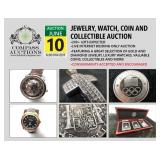 Jewelry, Watch, Coin and Collectible Auction