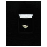 Ladies 14k Yellow Gold Diamond Ring-