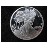 1 Troy Ounce Silver Eagle Round-