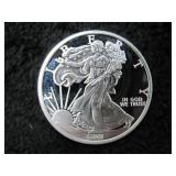 1 Troy Ounce Silver Eagle Round-