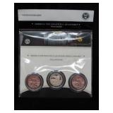 America The Beautiful Quarters 3-Coin Set-