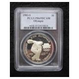 1983-S Olympic Commemorative Silver Dollar-