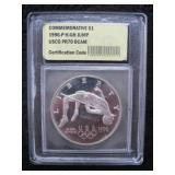 1996 Olympic Commemorative Silver Dollar-
