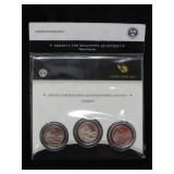 America The Beautiful Quarters 3-Coin Set-