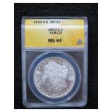 1880-S Morgan Silver Dollar