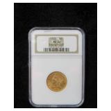 1893 $5 Gold Coin-