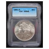 1881-S Morgan Silver Dollar-