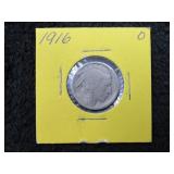 1916-P Buffalo Nickel-