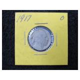 1917-P Buffalo Nickel-