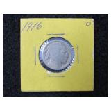 1916-P Buffalo Nickel-