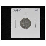 1998-P Roosevelt Dime-