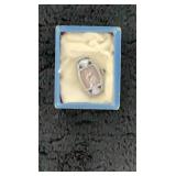 14k White Gold Antique Ladies Watch-