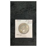 1920-D Pilgrim Silver Half Dollar-