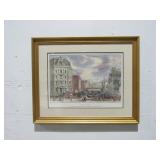 The Leow Bridge Across Broadway at Fuller Street-