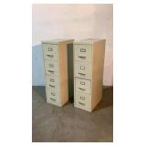 (qty - 2) Filing Cabinets-