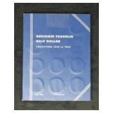 Benjamin Franklin Half Dollar Album-