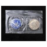 1972 Eisenhower Uncirculated Silver Dollar-