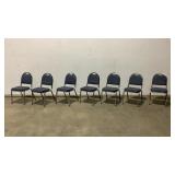 (qty - 7) Stackable Chairs-