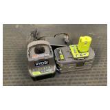 Ryobi 18V Battery & Charger