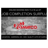 Job Completion & Surplus from Harrison, OH with F&M Mafco