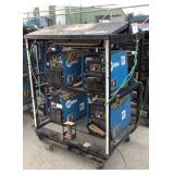 Miller 4 Pack Welding Unit XMT 350 CC/CV