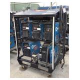 Miller 4 Pack Welding Unit XMT 350 CC/CV