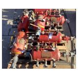 (6) 3-1/2 Gallon Pneumatic Spider Tanks