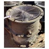 (2) Texas Pneumatic 20" Pneumatic Air Movers