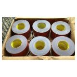 (12) Rolls Of 3M 3-3/4" Red Duct Tape