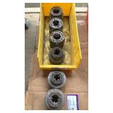 (6) Ridgid Manual Pipe Threading Die Heads