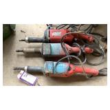 (3) Milwaukee 2" Die Grinders